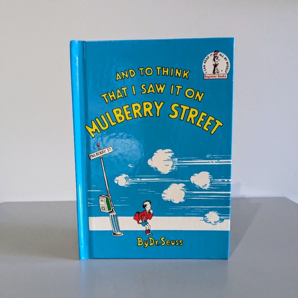 1964 And to Think That I Saw It On Mulberry Street Dr Seuss Banned book